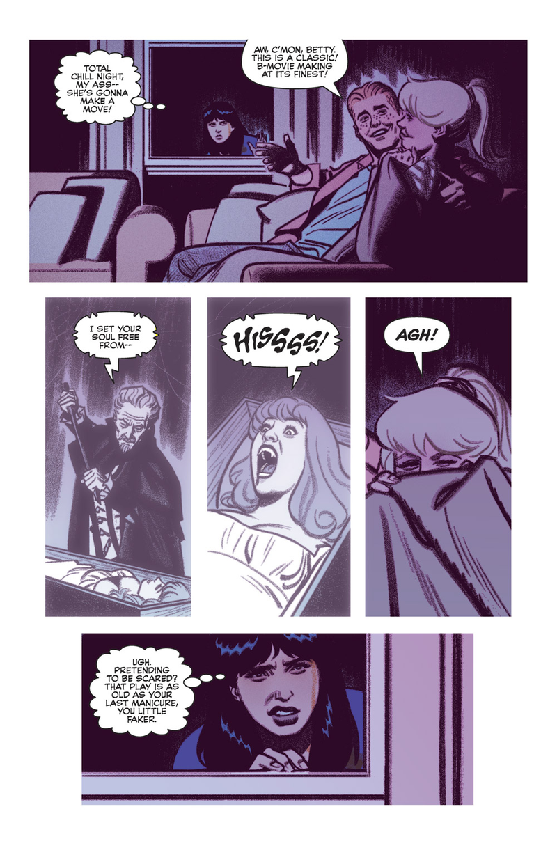 Illustration for article titled Preview: Archie and Betty Draw the Wrath of Vampironica in Her Next Issue